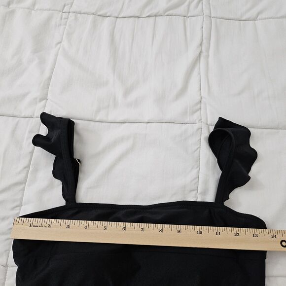 Summersalt The Ruffle Oasis One Piece 6 Black Sea Urchin Swimsuit Bikini Beach - Picture 7 of 7